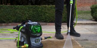 EGO presenta la nuova idropulitrice e aspiratore