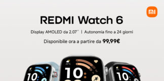 Da Xiaomi il nuovo REDMI Watch 6
