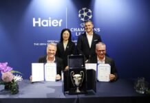Haier diventa Global Partner della UEFA Champions League dal 2027 al 2031