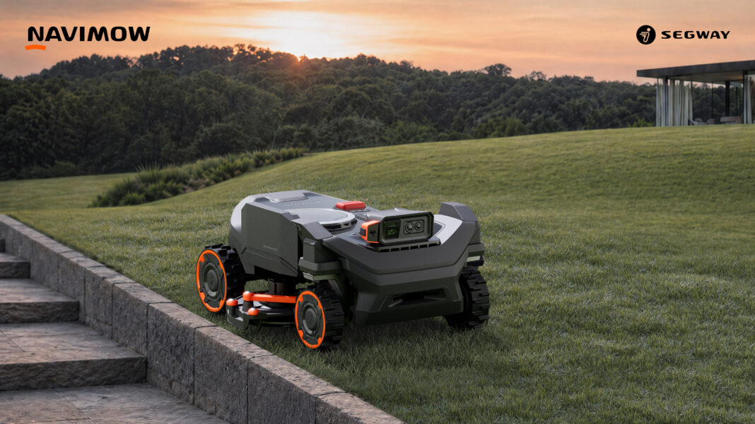 zero-edge mowing on uneven terrain