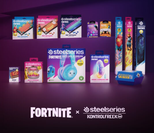 SteelSeries e KontrolFreek presentano una nuova collezione a tema Fortnite